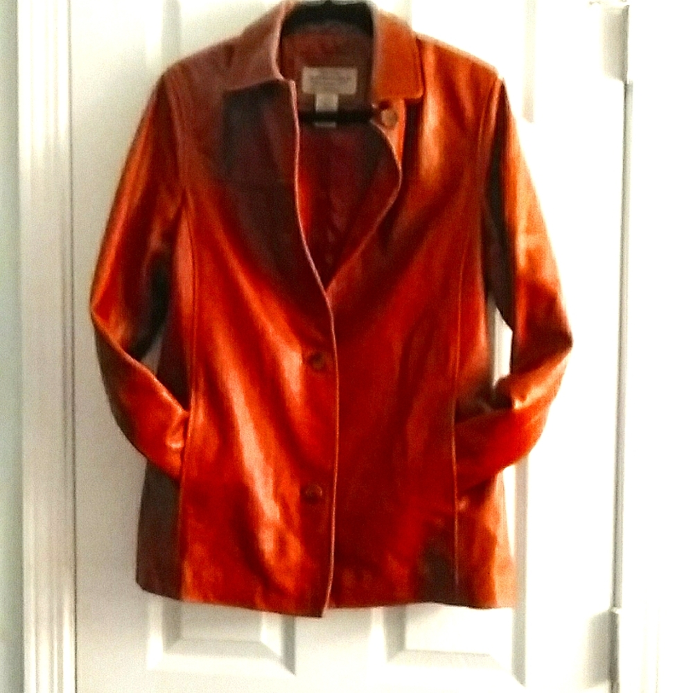 Leather jacket